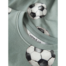 NAME IT Sweatshirt Louie Green Milieu